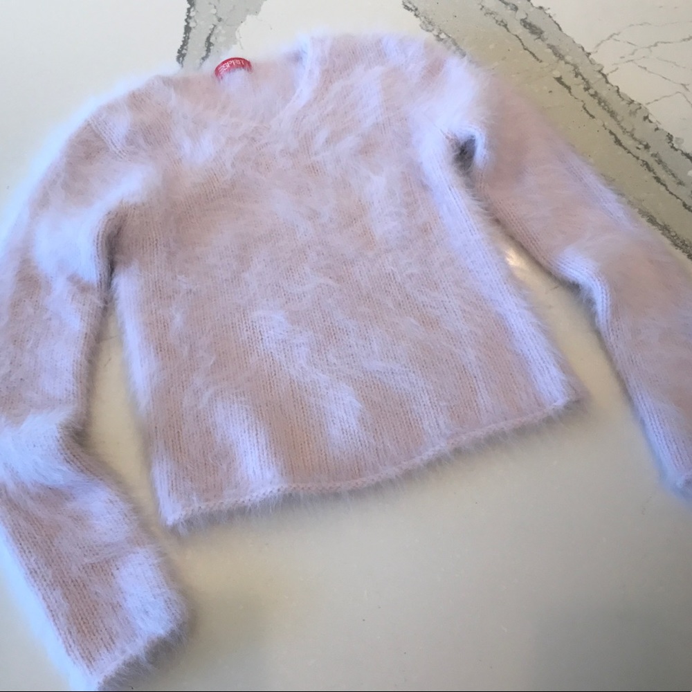 Vintage lilac esprit Angora Sweater size XS